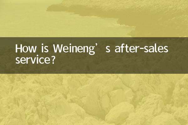 Wie ist der Kundendienst von Weineng?