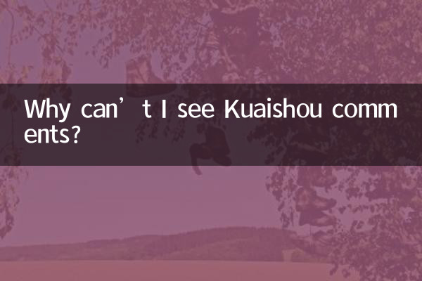 ¿Por qué no puedo ver los comentarios de Kuaishou?