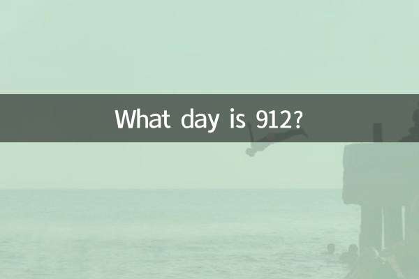 Welcher Tag ist 912?