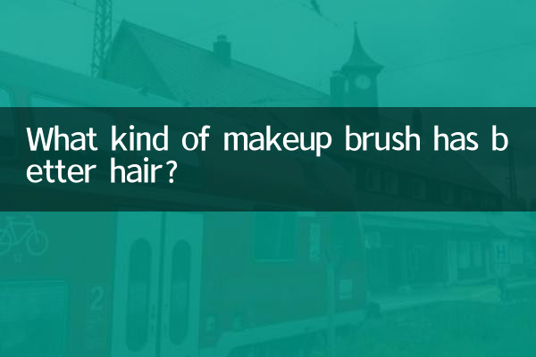 ¿Qué tipo de brocha de maquillaje tiene mejor pelo?