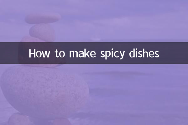 Comment faire des plats épicés