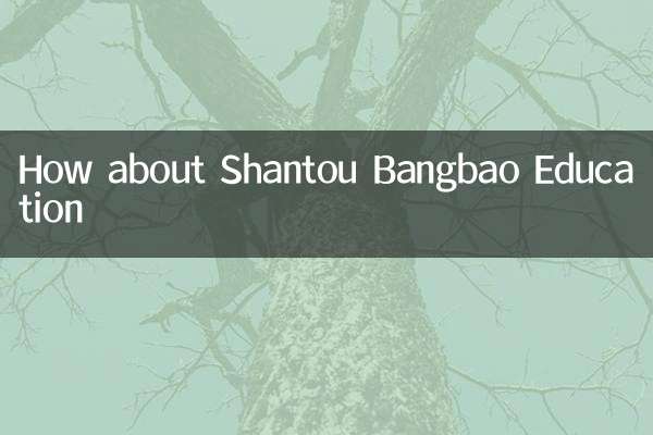 Wie wäre es mit Shantou Bangbao Bildung
