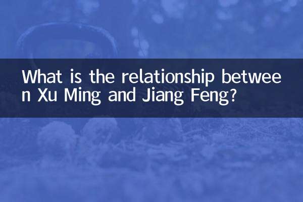 What is the relationship between Xu Ming and Jiang Feng?