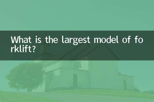 Qual è il modello più grande di carrello elevatore?