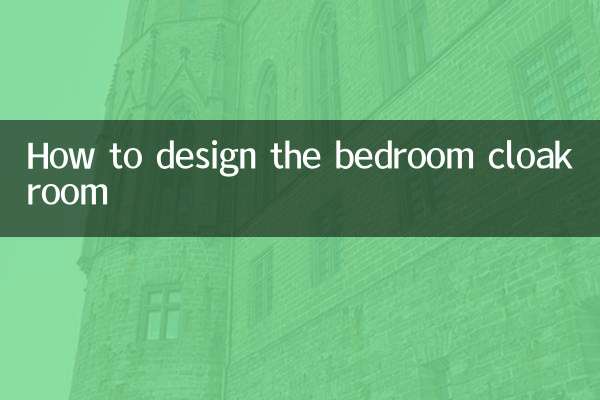 Como projetar o vestiário do quarto