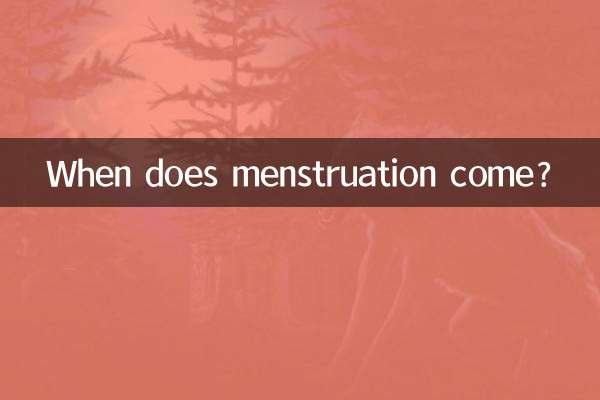 Quand arrivent les règles ?