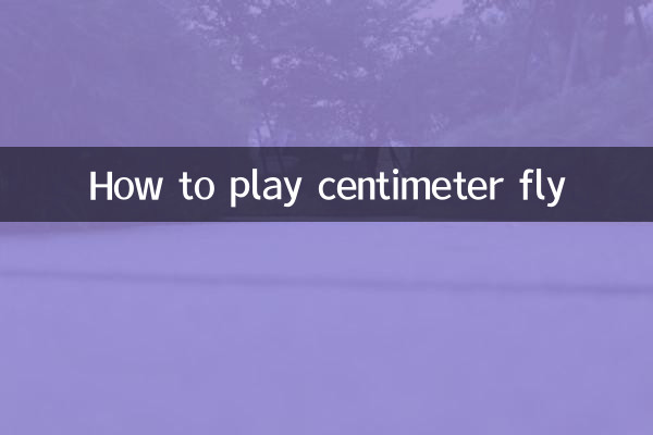 厘米fly怎么玩