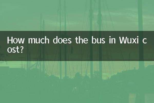 Wie viel kostet der Bus in Wuxi?
