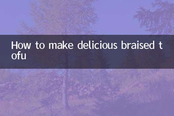 Come preparare un delizioso tofu brasato