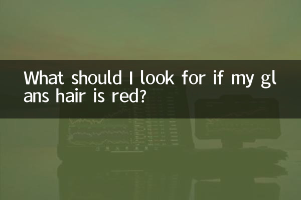 اگر میرے گلن کے بال سرخ ہیں تو مجھے کیا تلاش کرنا چاہئے؟