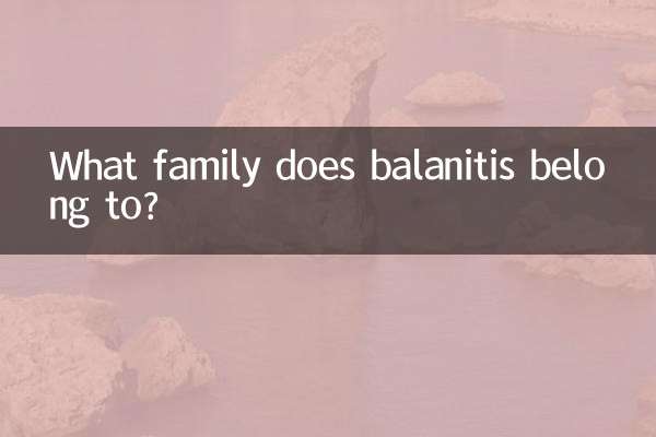 What family does balanitis belong to?