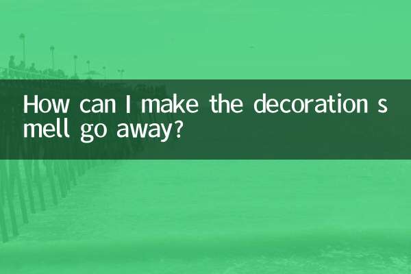 Как убрать запах украшения?
