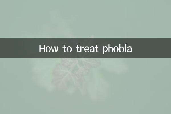 How to treat phobia