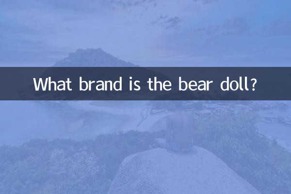 Какой марки кукла-мишка?