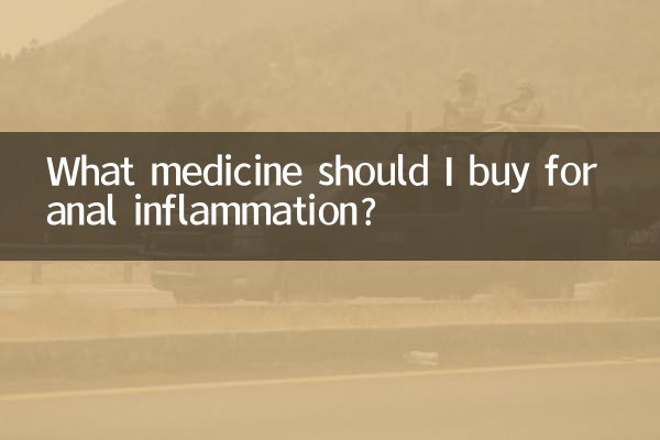 항문염에는 어떤 약을 사야 하나요?