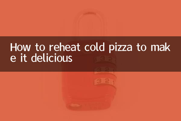 چگونه پیتزای سرد را دوباره گرم کنیم تا خوشمزه شود