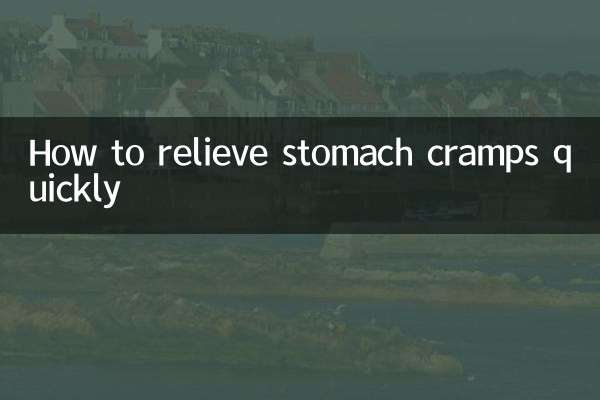 So lindern Sie Magenkrämpfe schnell