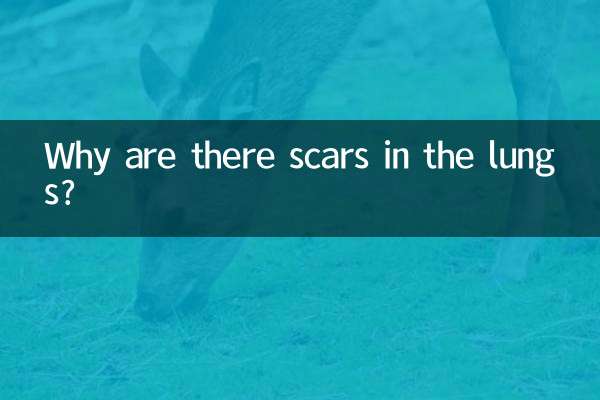 چرا جای زخم در ریه ها وجود دارد؟
