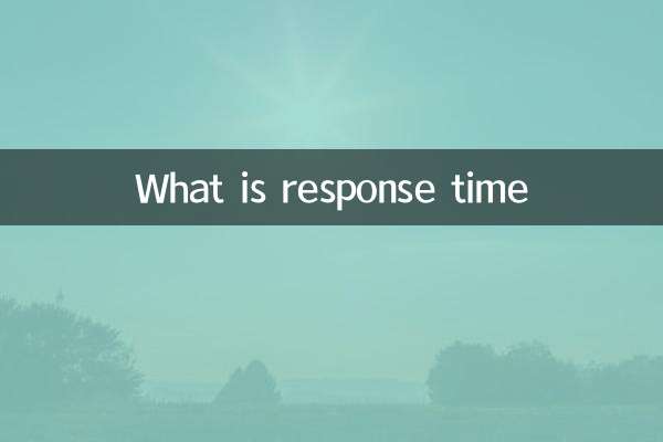 Was ist Reaktionszeit?