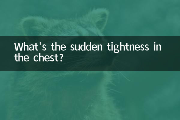 突然胸口悶是怎麼回事