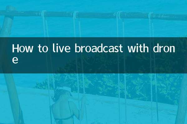 نحوه پخش زنده با پهپاد