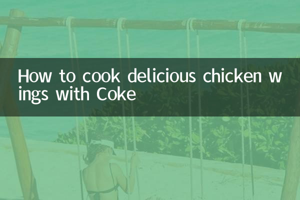Cómo cocinar deliciosas alitas de pollo con Coca-Cola