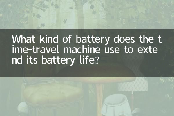 ¿Qué tipo de batería utiliza la máquina de viaje en el tiempo para prolongar su vida útil?