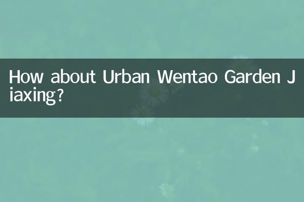 Wie wäre es mit Urban Wentao Garden Jiaxing?