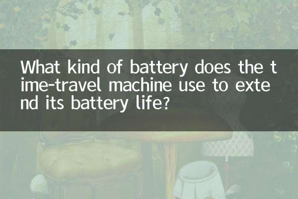 دستگاه سفر در زمان از چه نوع باتری برای افزایش عمر باتری خود استفاده می کند؟