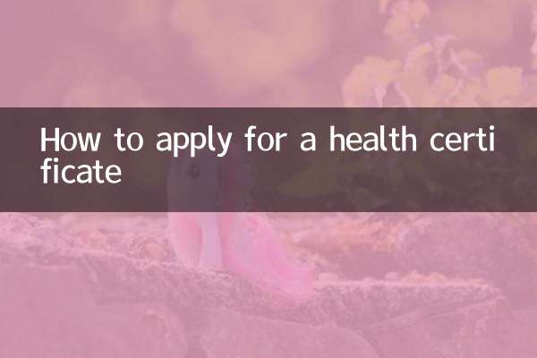 So beantragen Sie ein Gesundheitszeugnis