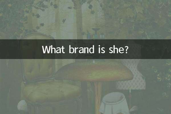 De quelle marque est-elle ?