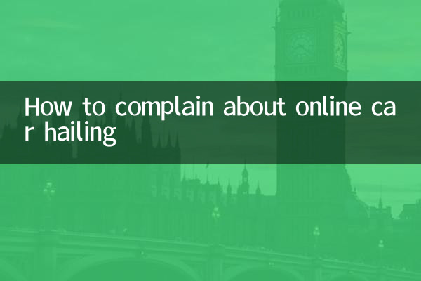 网约车怎么投诉
