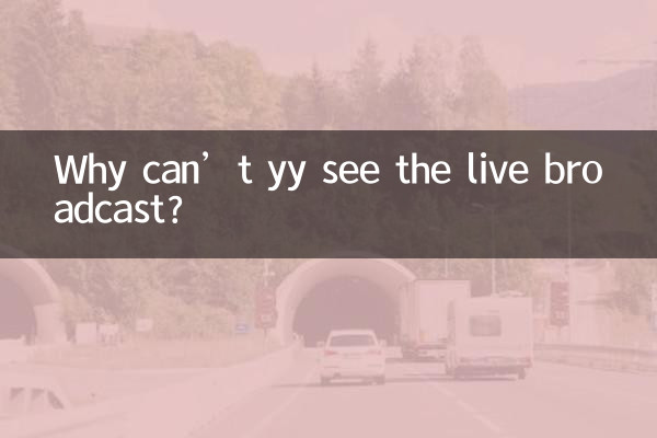 yy がライブブロードキャストを見られないのはなぜですか?