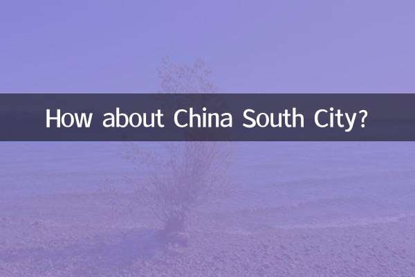 中国南市はどうでしょうか？