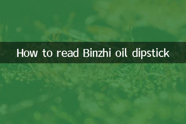 Binzhi オイルレベルゲージの読み方