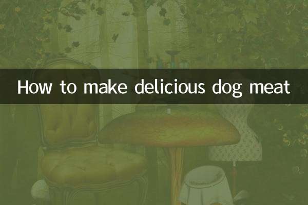 Как приготовить вкусное собачье мясо