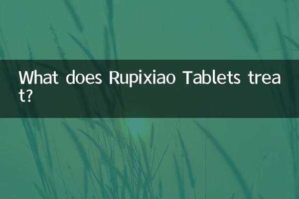 Que traitent les comprimés Rupixiao ?