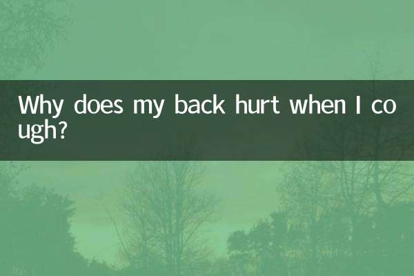 咳嗽时背疼怎么回事