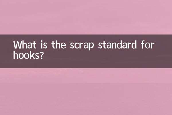 吊鉤的報廢標準是什麼