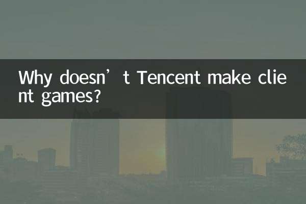 چرا Tencent بازی های مشتری نمی سازد؟