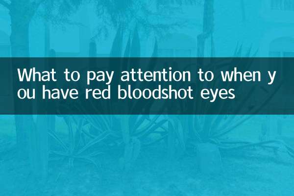 A cosa prestare attenzione quando hai gli occhi rossi e iniettati di sangue