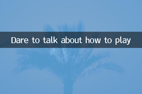 Osate parlare di come giocare