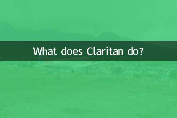 Cosa fa Claritan?