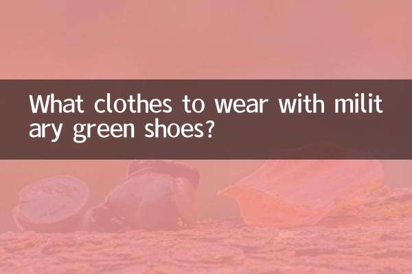 Какую одежду носить с зелеными ботинками в стиле милитари?
