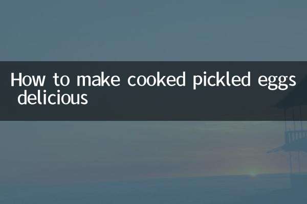 طرز تهیه تخم مرغ ترشی خوشمزه