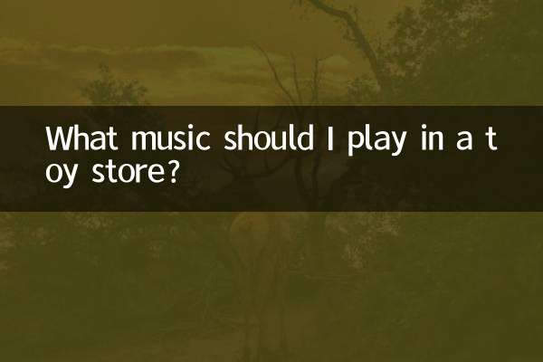 What music should I play in a toy store?