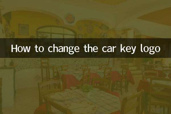 Come cambiare il logo della chiave dell'auto