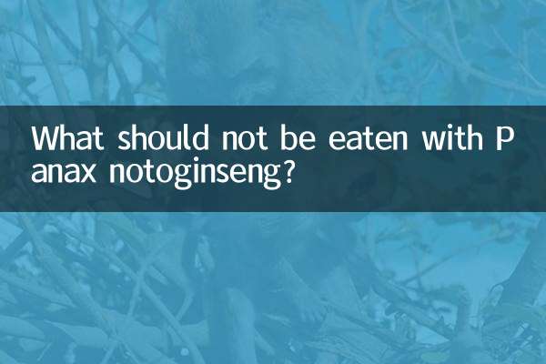 ما الذي لا ينبغي تناوله مع باناكس نوتوجينسينج؟