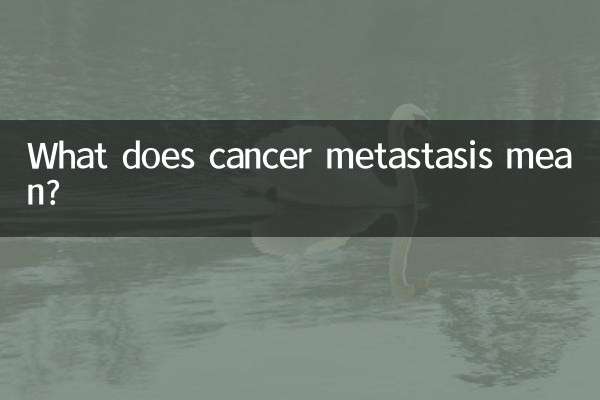 Cosa significa metastasi del cancro?