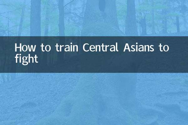 Come addestrare gli asiatici centrali a combattere